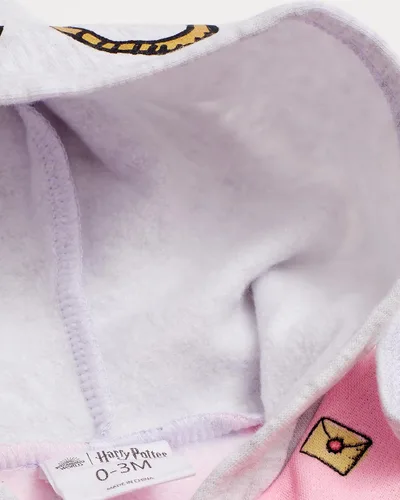 Vista 5 de Harry Potter Body con capucha para bebé niña, sudadera de forro polar con cremallera de una pieza