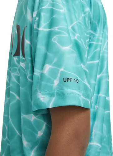 Vista 13 de Hurley Boys' UPF 50+ Rash Guard Swim Shirt