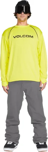 Vista 3 de Volcom Frickin Pantalón chino de snowboard para hombre negro Black Military