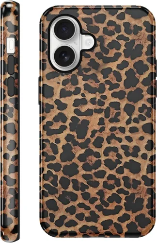 Vista 67 de Funda de teléfono con estampado de guepardo para iPhone 7/8/SE 2020/2022 de 4.7 pulgadas, funda de lujo con diseño de leopardo marrón coqueta a