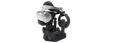 Vista 5 de Collective Minds PSVR Showcase Rapid AC PS4 VR Charge & Display Stand - PlayStation 4