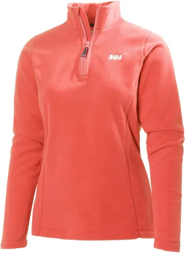 Vista 45 de Helly-Hansen 50845 Daybreaker - Chaqueta de forro polar con cremallera de 1/2 para mujer 047 nieve