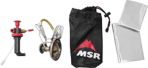 Vista 4 de MSR WhisperLite - Estufa compacta para camping y mochilero