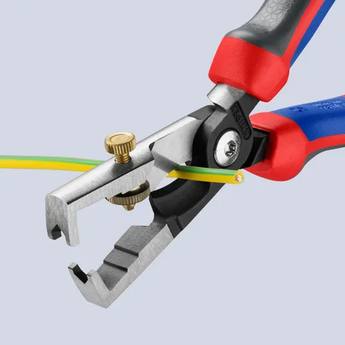 Vista 7 de KNIPEX Herramientas, 13 62 180 StriX Aislamiento Strippers Cable Tijeras Alicates de Corte, 7.25 Pulgadas