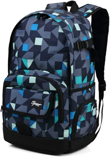 Vista 55 de Mochila escolar estilo Rickyh, mochila de viaje para hombres y mujeres, mochila ligera con compartimento para portátil, Tamaño único