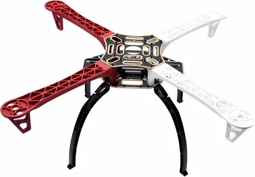 Vista 2 de YoungRC F450 Drone Frame Kit 4-Axis Airframe 17.717 in Quadcopter Frame Kit con aterrizaje Skid Gear