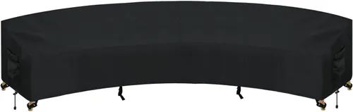 Vista 19 de PureFit Funda de sofá modular para exteriores en forma de L, impermeable, para muebles de patio, terraza, césped y jardín, 83 x 104 pulgadas