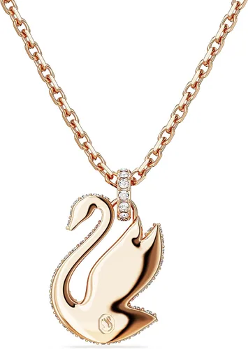 Vista 4 de Swarovski Iconic Swan Crystal Collar y pendientes Colección de joyas