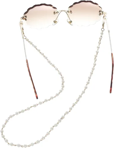 Vista 2 de Beaded Eyeglass Chain Sunglasses Holder Strap Eyewear Retainer Lanyard