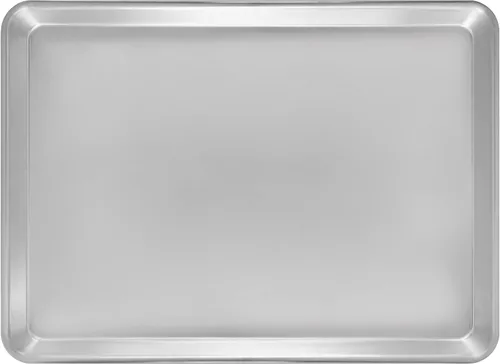 Vista 2 de Fat Daddio's - Bandeja para hornear de media hoja de aluminio natural SP-HALF