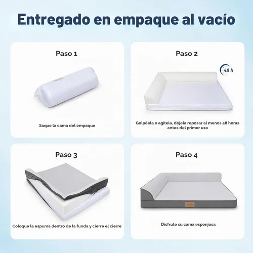 Vista 6 de Cama refrescante para perros grandes, cama ortopédica para perros con alfombrilla de gel refrescante, funda lavable extraíble, forro impermeable
