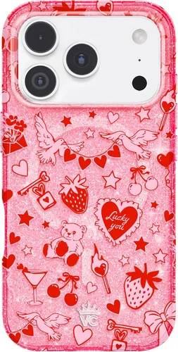 Vista 110 de VELVET CAVIAR Funda para iPhone 15, compatible con MagSafe, probada contra caídas de 10 pies, fundas protectoras de diseño, leopardo color rosa