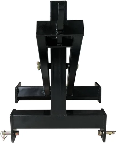 Vista 5 de Titan Attachments Elevador de tijera de 3 puntos para tractores de categoría 1, elevación de manipulación de materiales para elevar, bajar