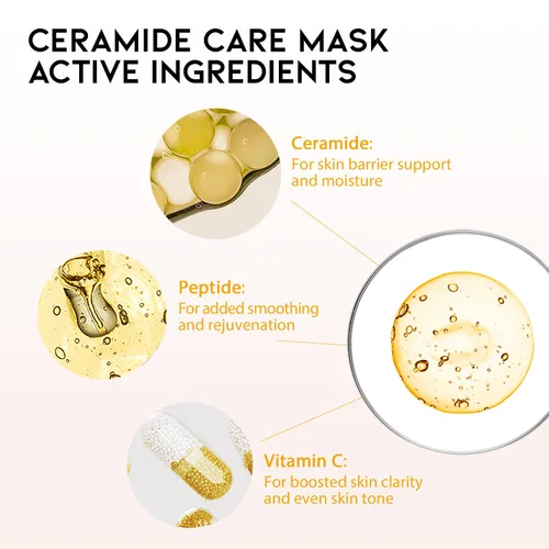 Vista 6 de Mascarilla facial coreana #OOTD para el cuidado de la piel seca y sensible Mascarillas en hoja hidratantes, revitalizantes, calmantes