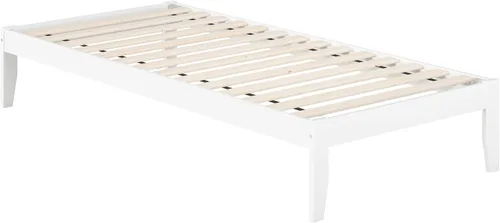 Vista 17 de AFI Colorado - Cama de plataforma tamaño individual XL con estación de carga, color gris