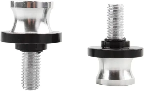 Vista 2 de Par de tornillos de soporte de basculante de 0.394 in CNC para motocicleta, carretes deslizadores para Ninja ZX-6R ZX600 1998-2011 ZX6R Z1000