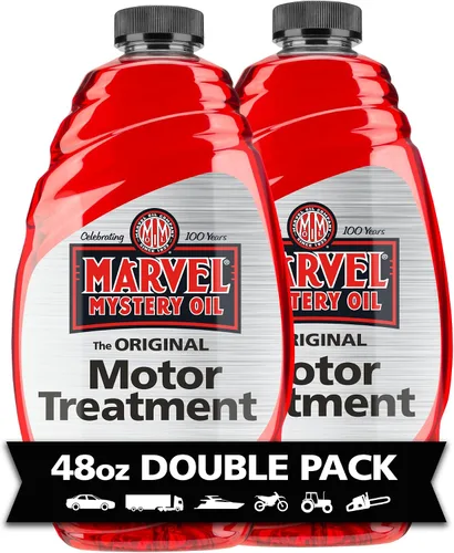 Vista 14 de Marvel Mystery Oil 53835 Tratamiento de motor sintético, elimina y evita la acumulación de lodos y fugas, aumenta la vida útil del motor, extiende