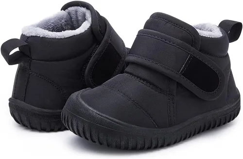 Vista 3 de BMCiTYBM - Botas de nieve de invierno para niños y niñas (piel sintética)