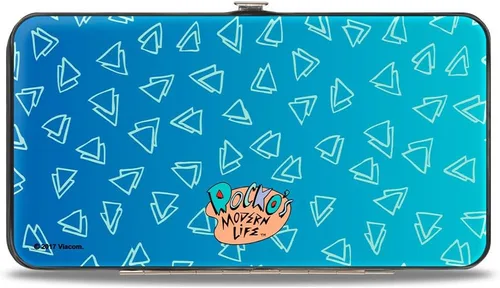 Vista 2 de Rocko's Modern Life - Cartera moderna para mujer, multicolor, 7 x 4 de EE. UU, Varios