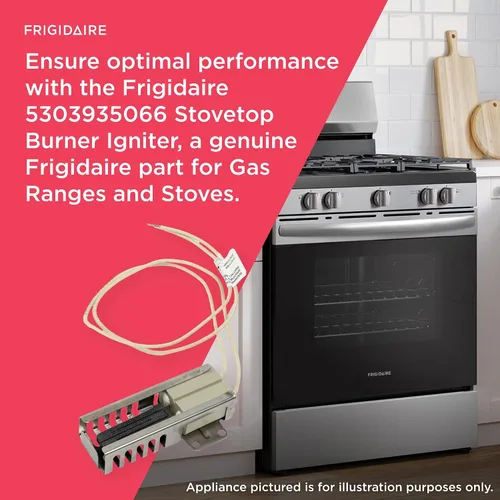 Vista 5 de Frigidaire 5303935066 - Encendedor de quemador para quemadores de horno, dorado