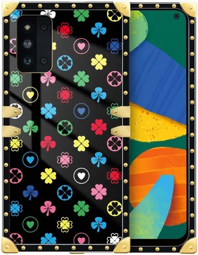 Vista 147 de Funda compatible con Samsung Galaxy A03S 4G, TPU suave de lujo y parte trasera de policarbonato duro para niñas y mujeres, funda protectora a prueba