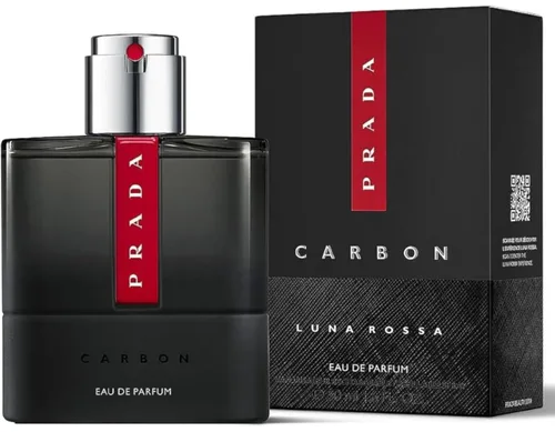 Vista 2 de Prada Luna Rossa Carbon Eau De Parfum Spray para hombre, 1.7 onzas (2026)