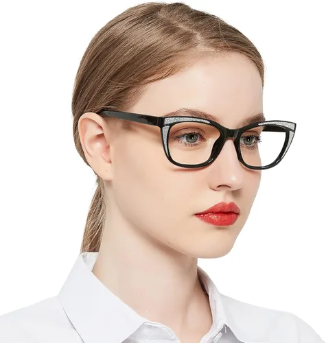Vista 16 de OCCI CHIARI - Gafas de lectura para mujer con marco grande