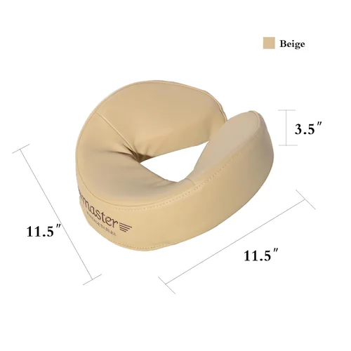 Vista 3 de Master Massage Cojín facial patentado de espuma viscoelástica ultra afelpada para el reposacabezas