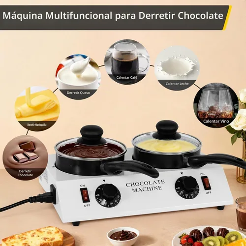 Vista 5 de Dyna-Living - Olla para derretir chocolate con doble olla