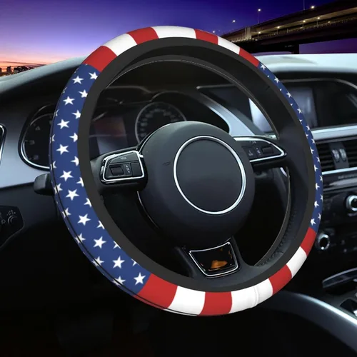 Vista 40 de Funda para volante MINIOZE de ojos malvados azules con luna mágica, accesorios para automóvil, linda para mujeres y niñas, universal de 15 pulgadas