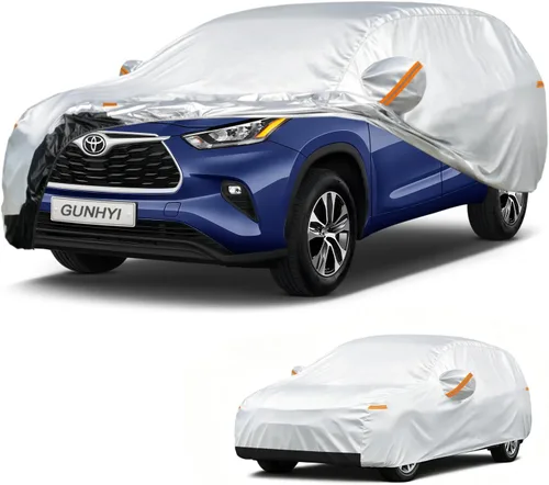Vista 41 de GUNHYI Funda para coche SUV de ajuste personalizado para BMW X5/X6 de 2007 a 2022, 6 capas de alta resistencia, cubierta exterior completa