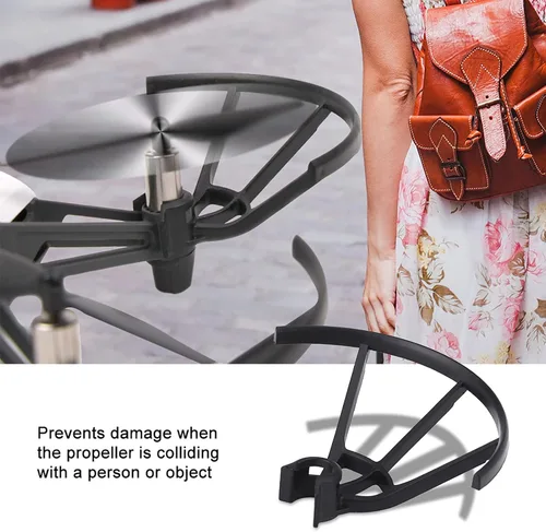 Vista 4 de Juego de 4 protectores de hélices, hélices de dron, cubierta protectora de parachoques para DJI Tello