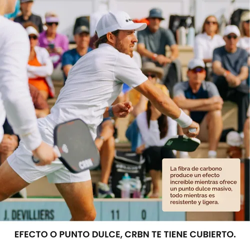 Vista 6 de CRBN Pickleball - X Series Power Paddle CRBN3X