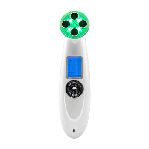 Vista 3 de NORLANYA Facial Skin Care Time Master, tonificación facial, dispositivo de estiramiento facial, 5 colores, terapia de fotón LED, recargable