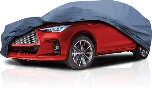 Vista 18 de Funda de coche de 5 capas para Kia Rio Hatchback de 4 puertas 2017-2023, ajuste semi personalizado, cobertura completa, contaminación, polvo, sol