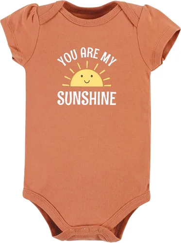 Vista 368 de Hudson Baby baby-girls Cotton Bodysuits 3-pack