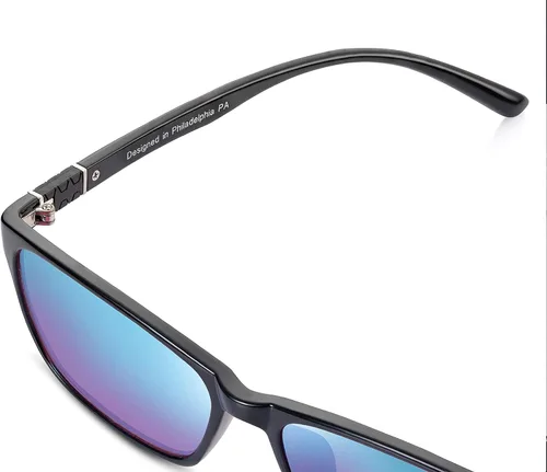 Vista 8 de Pilestone TP-032 Lens B - Gafas para daltónico de color estilo delgado para uso en interiores y exteriores fuertes/severos