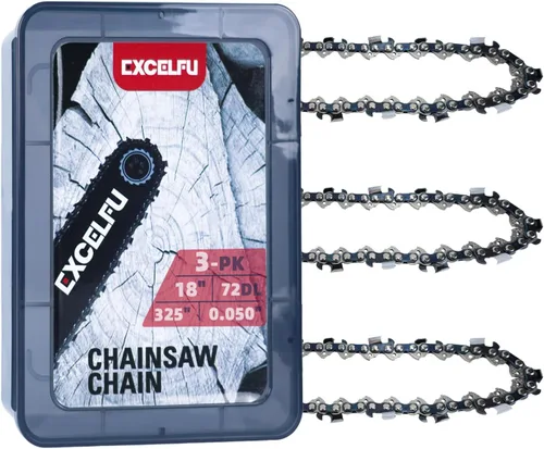 Vista 14 de Cadena de motosierra de 8 pulgadas para Greenworks Earthwise Craftsman Remington Chicago Kobalt Portland paquete de 3 unidades de 8 pulgadas 3/8