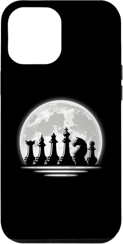 Vista 26 de Chess Design - Chess Figures Full Moon - Chess Case for iPhone 17