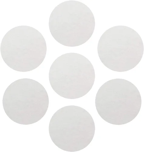 Vista 11 de tBesme Círculos de fieltro adhesivos negros; círculos adhesivos de fieltro negro para bricolaje y costura artesanal, 1 pulgada, paquete de 100