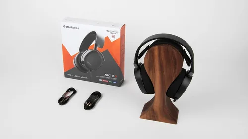 Vista 5 de SteelSeries Arctis 3 - All-Platform Gaming Headset for PC - PlayStation 5 and PS4, Xbox One, Nintendo Switch, VR, Android and iOS - Black