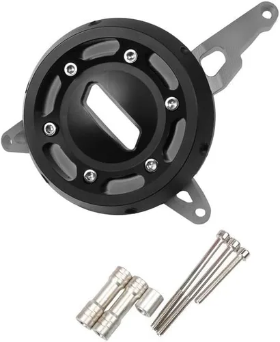 Vista 7 de F - Cubierta protectora de motor CNC para moto, estator, para Yamaha YZFR3, YZF-R3, YZF, R3, R3, R25, YZF-R25, MT-03, 2015-2023 Y (color negro)