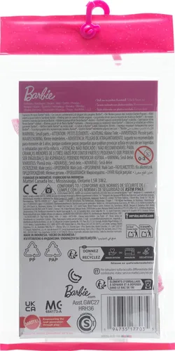 Vista 2 de Barbie Fashion Pack HRH36 - Ropa para muñecas (1 unidad) Barbie