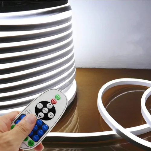 Vista 15 de Tira de luces LED de neón (110 – 120 V, 60 ledes/m, resistente al agua, 5050 SMD, con control remoto)