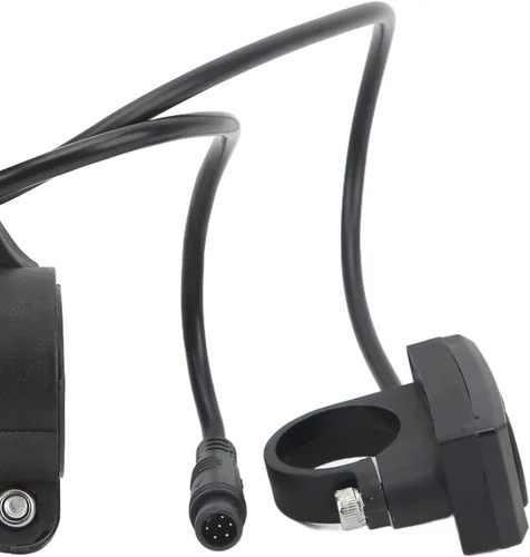 Vista 9 de Pantalla LCD de bicicletas eléctricas, instrumento LCD de conversión de bicicletas, pantalla LCD M5 con panel de conector hermético Pantalla