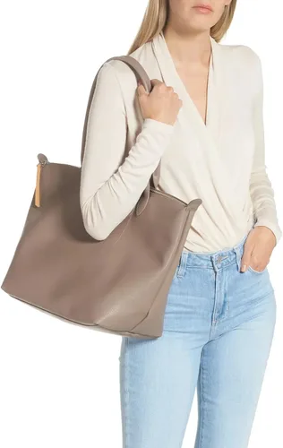 Vista 6 de Longchamp Bolso de lona con revestimiento de Le Pliage City