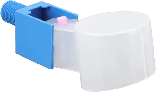 Vista 6 de Válvula de control de nivel de agua de 1/2 pulgada Válvula de flotador automática ABS de rosca G1/2 para piscina de ganado, evita el desbordamiento