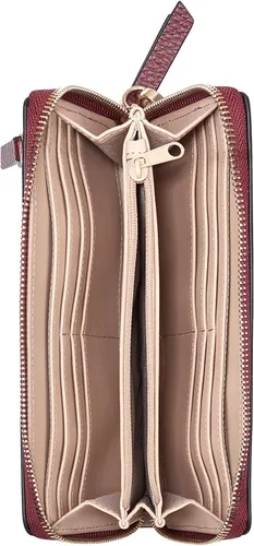 Vista 4 de NINE WEST LINNETTE SLG Zip ARND WRLT WLT, Claret, Burdeos