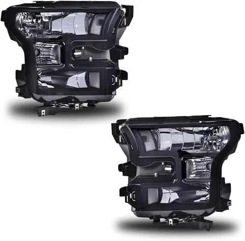 Vista 10 de Par de montaje de faros delanteros PIT66 para Ford F150 2015-2017