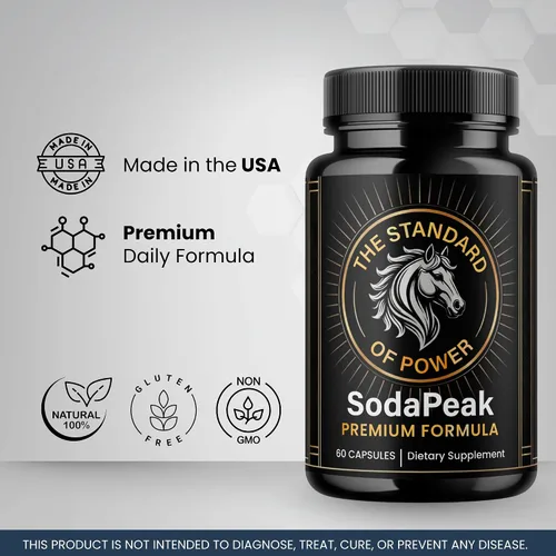 Vista 5 de Valdivia SodaPeak Capsules, suplemento de apoyo masculino paquete de 2